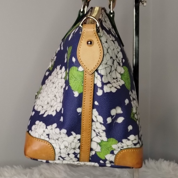 DOONEY & BOURKE ♡ Floral Satchel Bag ♡ Good Condition ♡ Y2K - Picture 3 of 14